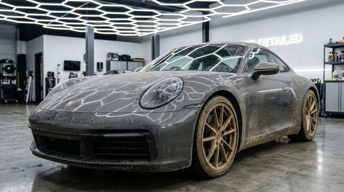 Before Detailing - Dull & Road Dirt