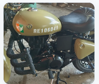 Royal Enfield Bullet Military Green